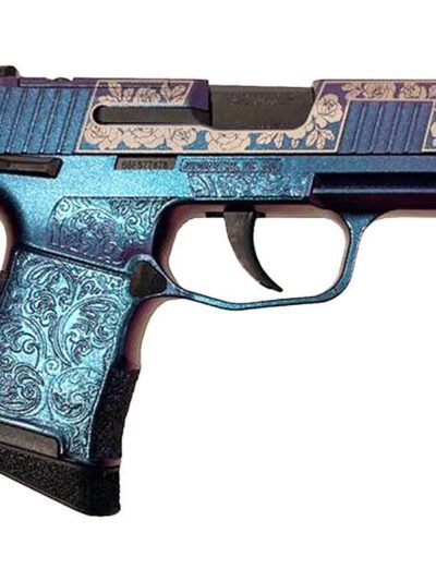 Sig Sauer P365-380-BSS-MS Exclusive "Guns & Roses" Mongoose Purple Handgun .380 10rd Magazines (2) 3.1" Barrel
