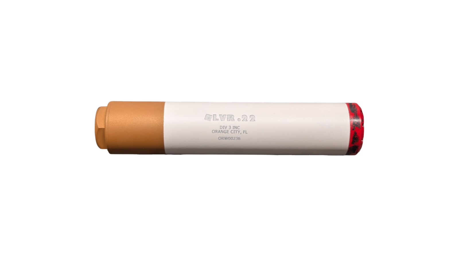 DIVISION 3 INC OLVR .22 HEATER SUPPRESSOR 22LR 1/2x28