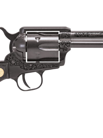 CHIAPPA 1873 REVOLVER SAA 22LR PISTOL BLACK 4.75" ENGRAVED FRAME