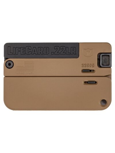 TRAILBLAZER FIREARMS LIFECARD 22LR BLACK/BROWN