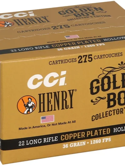 CCI 22LR 36GR CPHP 1260 FPS HENRY GB EDITION 275RD/BX 10BX/CS