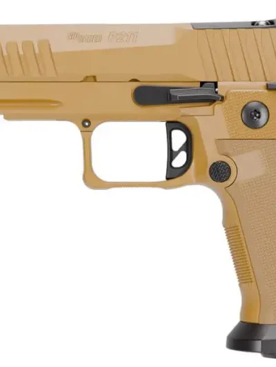 SIG SAUER P211-GT5 COYOTE 9MM PISTOL 5" COY TAN 2-21RD, 1-17RDRD MAGS