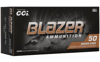 CCI BLAZER BRASS 357MAG 158GR FMJ 50 - Image 2