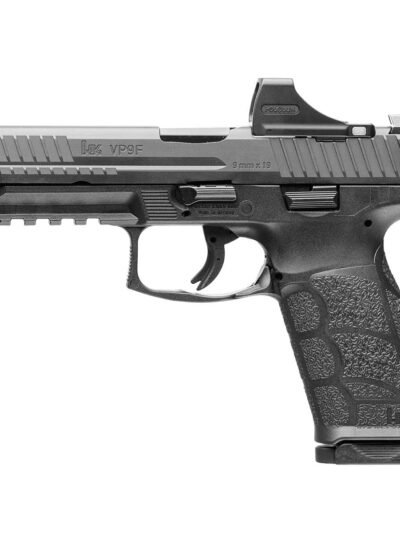 H&K VP9A1 F Handgun 9mm Luger 10rd Magazines (2) 4.53" Barrel Black Holosun SCS - CA Compliant