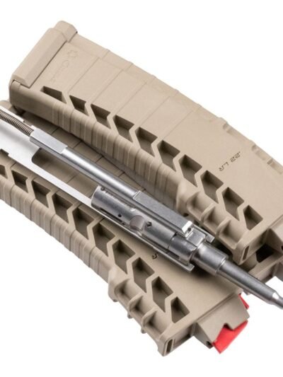 CMMG AR Conversion Kit Bravo with 25rd Magazines (3) .22 LR FDE