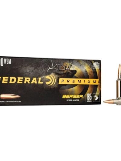 Federal Classic Hunter Berger Hybrid Rifle Ammunition .300 WSM 185 gr BTHP 2950 fps 20/ct