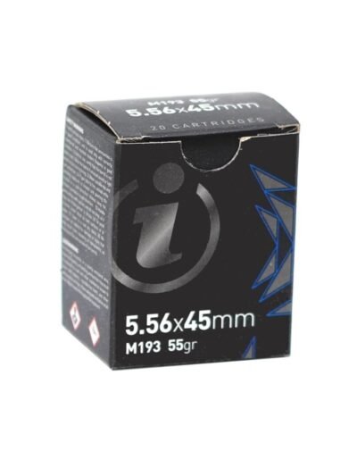 Global Ordnance Igman M193 Rife Ammunition 5.56mm 55gr FMJ 3180 fps 20/ct