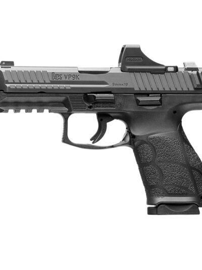 H&K VP9A1 K OE HOLOSUN SCS Handgun 9mm Luger 10rd Magazines (2) 4.09" Barrel Black with Holosun CA Compliant