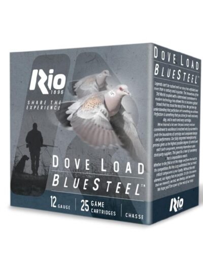 Rio Bluesteel Dove Load Shotshells 12 ga 2.75" 1-1/8oz #7 1350 fps 25/ct