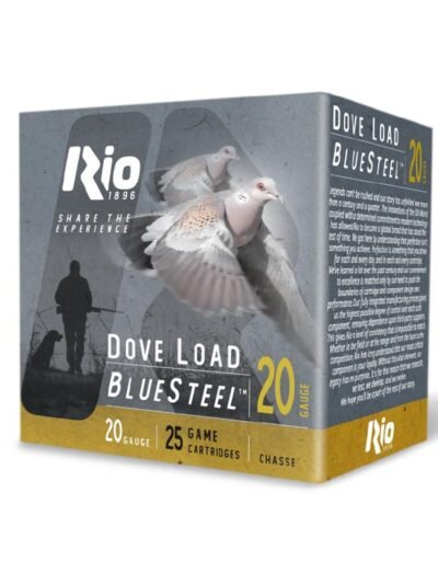Rio Bluesteel Dove Load Shotshells 20 ga 3" 1oz #6 1350 fps 25/ct