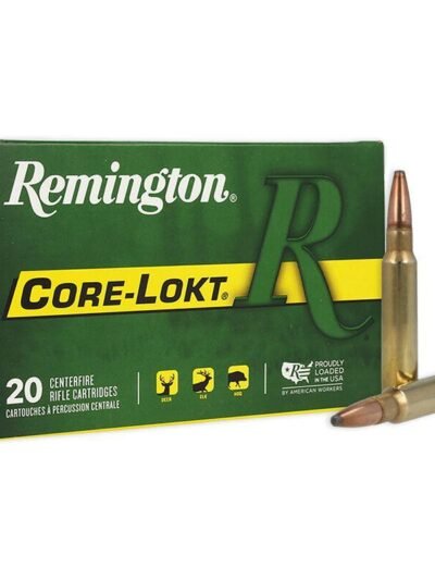 Remington Core-Lokt Rifle Ammunition .338 Win Mag 250 gr PSP 2660 fps 20/ct