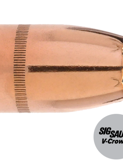 Sig Sauer V-Crown By Sierra Handgun Bullets 9mm .355" 124 gr. JHP Sig Sauer V-Crown 500/ct