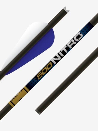 Gold Tip Nitro Crossbow Bolt 22in - Moon Nocks - 4in Duravanes - 1/2dz 6/pk
