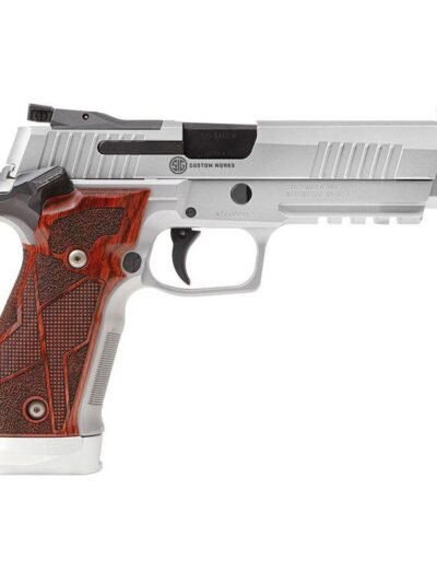 Sig Sauer P226 X-Five Stainless Custom Works Handgun 9mm Luger 20rd Magazines(3) 5" Barrel Cocobolo Grips SAO
