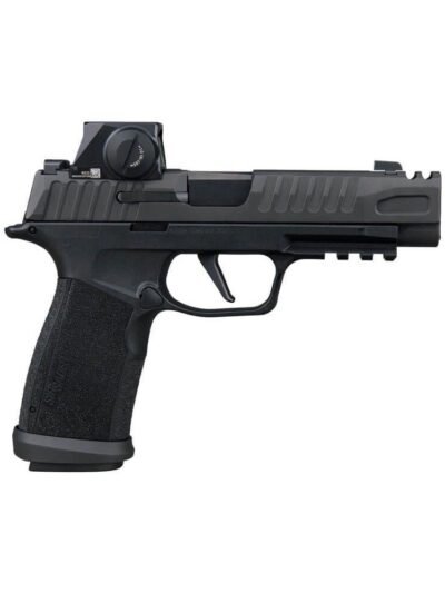 Sig Sauer P365 Fuse Comp Handgun 9mm Luger 21(2) &17(1)rd Magazines 3.7" Barrel Black Modular Polymer Grip Romeo Sig Loc
