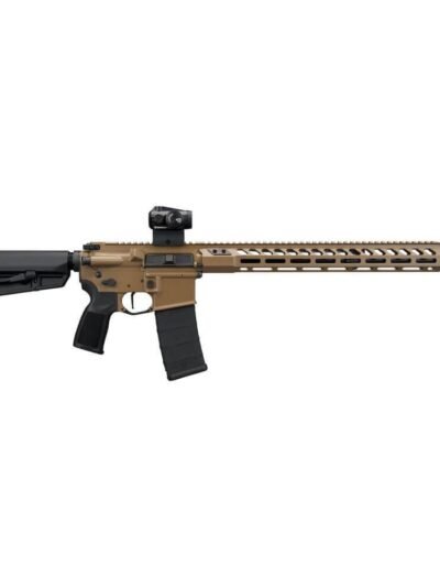 Sig Sauer M400 Forge FDE Rifle 5.56 NATO 30rd Magazine 16" Barrel ROMEO-MSR GEN II Adjustable Stock M-LOK Handguard