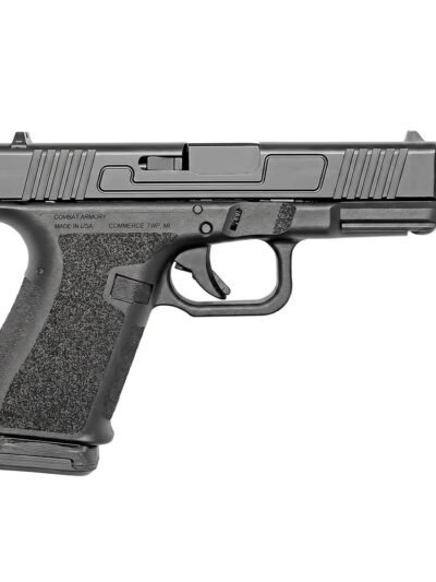 Combat Armory CA19 Handgun 9mm Luger 15rd Magazine 4.49" Threaded Barrel Black with Standard Sights