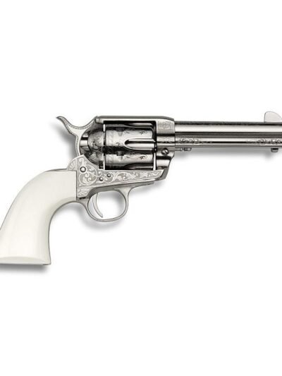 EMF Great Western II US Grant Revolver 45 Colt 6rd Capacity 4.75"  Barrel Ultra Ivory (Poly) Grips