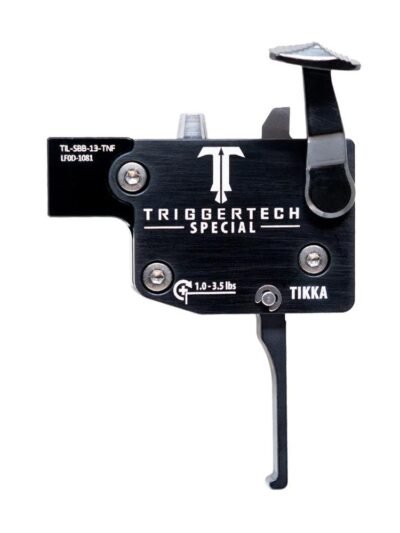 TriggerTech Special Tikka Rifle Trigger 1-3.5 lbs Flat LH Black