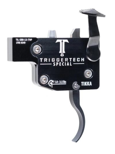 TriggerTech Special Tikka Rifle Trigger 1-3.5 lbs Curved LH Black