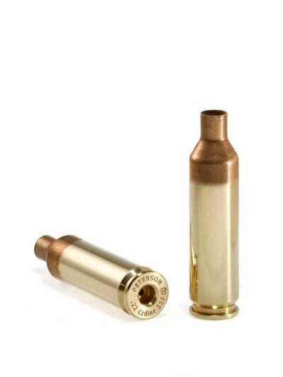 Peterson SRP(Small Rifle Primer) Unprimed Brass 22 Creedmoor - 50/ct