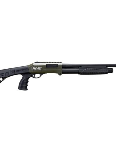 Rock Island Armory Pak Out Long Shotgun 12 ga 3" Chamber 4rd Magazine 18.5" Barrel OD Green Black