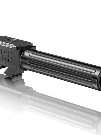 CMC Triggers Match Precision Handgun Barrel for Glock 19 Non Threaded Black