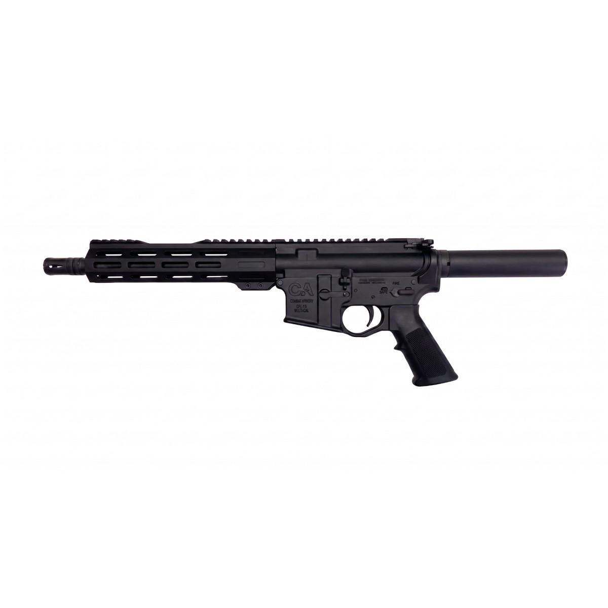 Combat Armory CA-15 Pistol 5.56mm 10rd Magazine (1) 10.5" Barrel 10'' Slim Pic M-LOK Rail