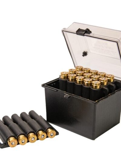 Berry's Mfg Safari Ammo Box 20rd Small Rifle Clear/Black