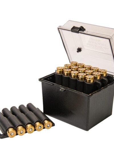 Berry's Mfg Safari Ammo Box 20rd Large Magnum Clear/Black