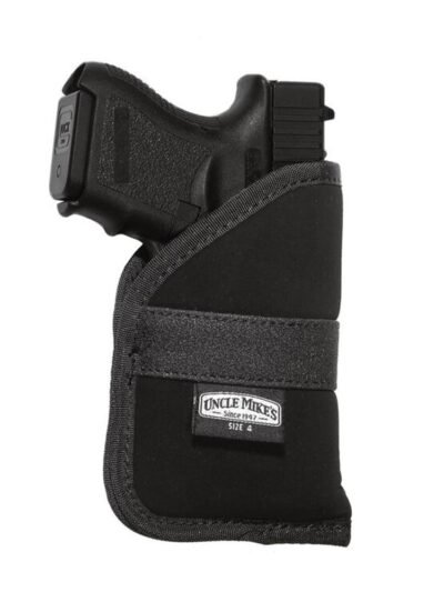 Uncle Mike's OT IWB Holster Size 4 Black Ambi