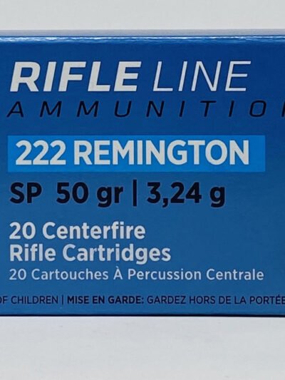 PPU 222 REM 50GR SP 20RD BOX 50 BOXES PER CASE